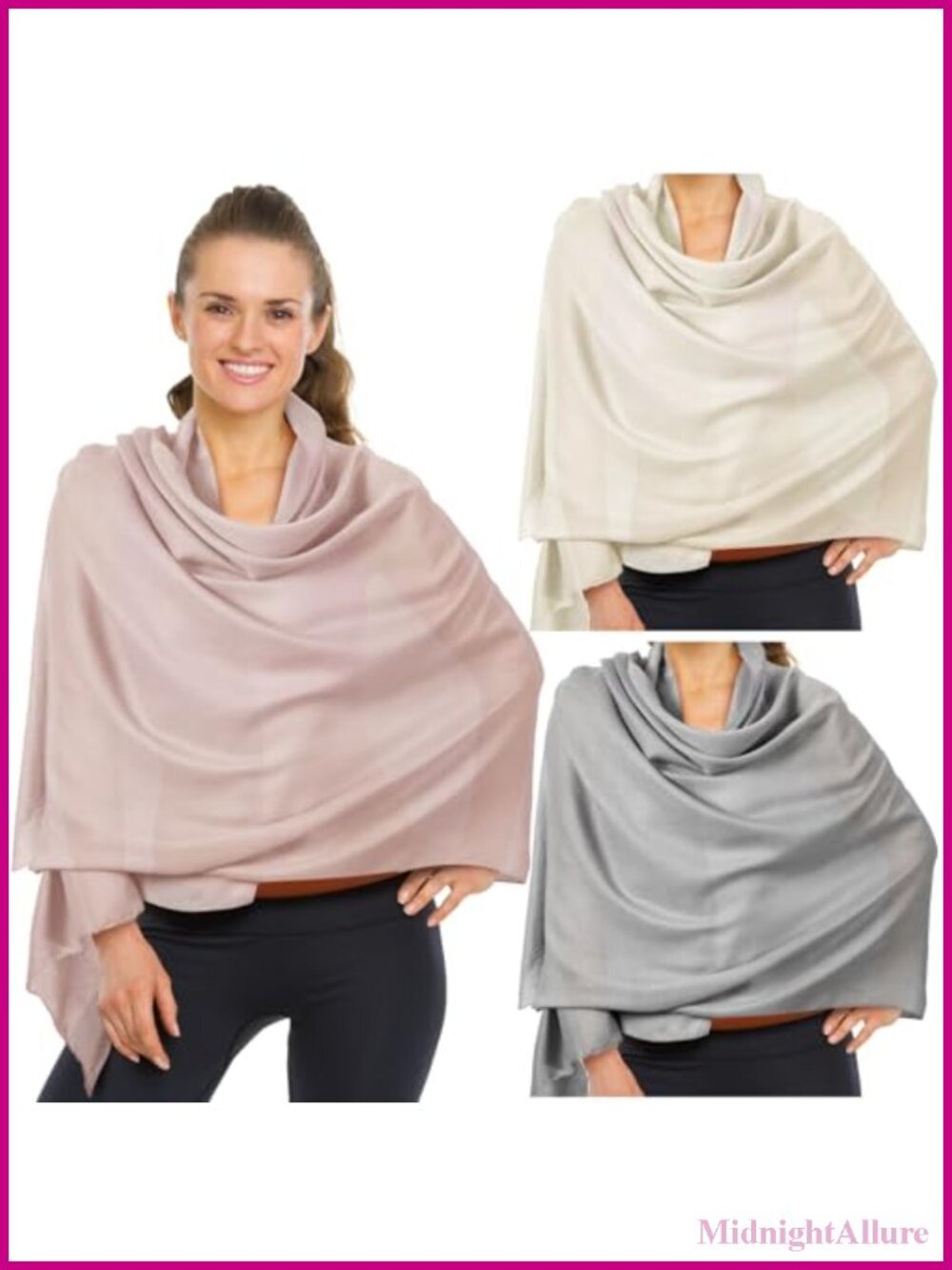 Polyester Sun Shawl Wrap UPF 50+ Beach Travel Pareo Scarf Women